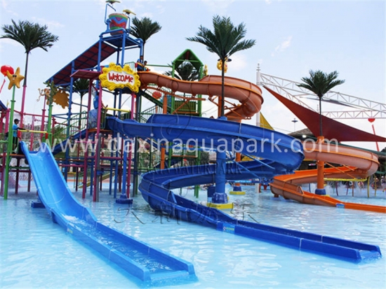 Ocean Style Water Playground