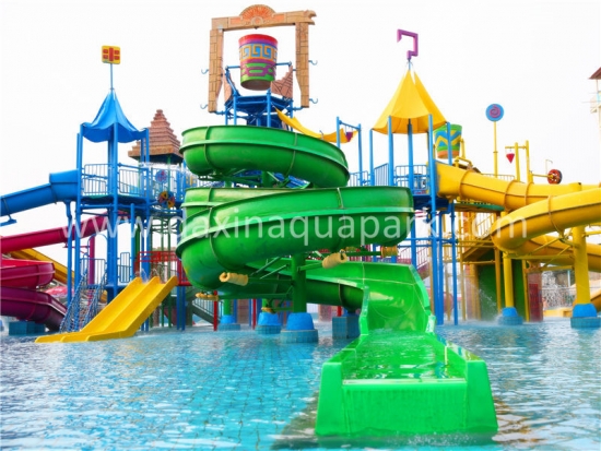 Aqua Park Playground Family